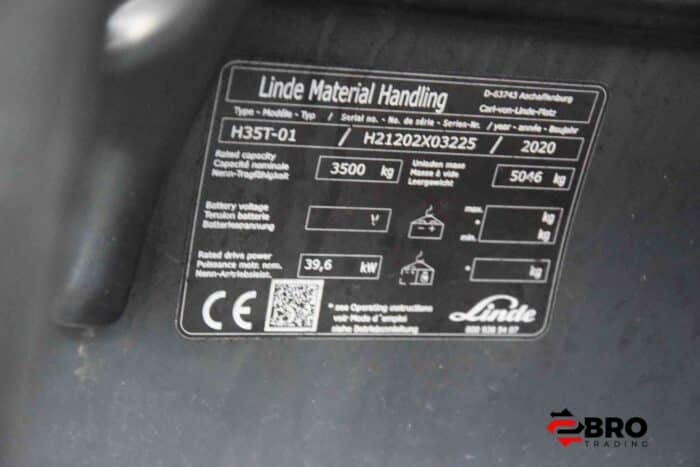 Linde H35T-01 1202 - Afbeelding 15